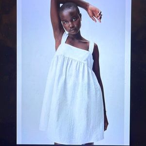 Zara Textured Weave Mini Dress